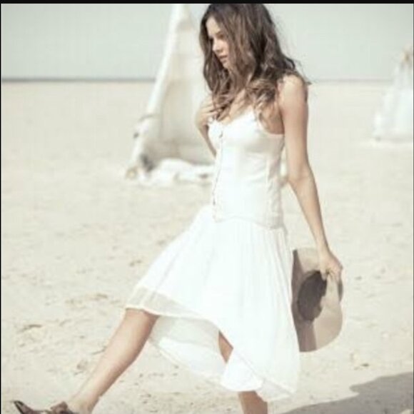 Spell Dresses & Skirts - Spell EUC Little Fox High-Low Silk Dress Size 6 (AUS 10)